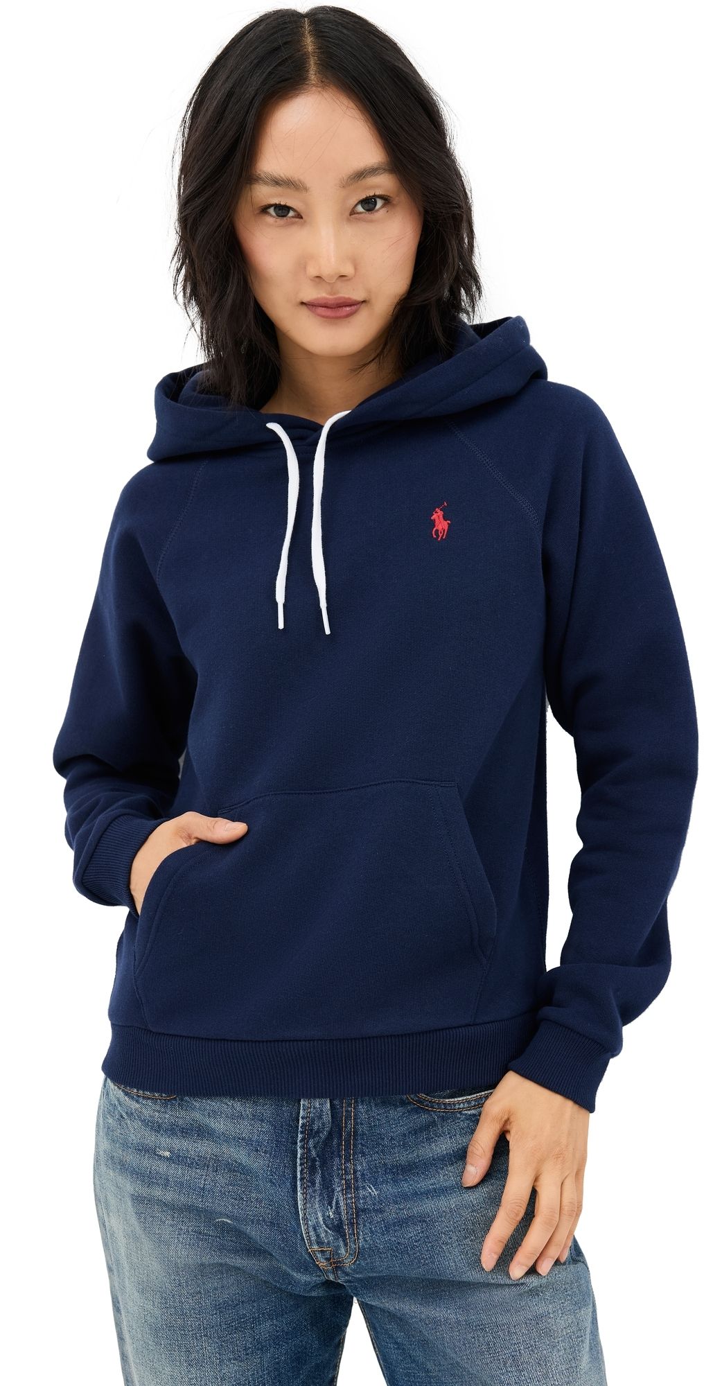 Polo Ralph Lauren Shrunken Hood Sweatshirt Cruise Navy XXL