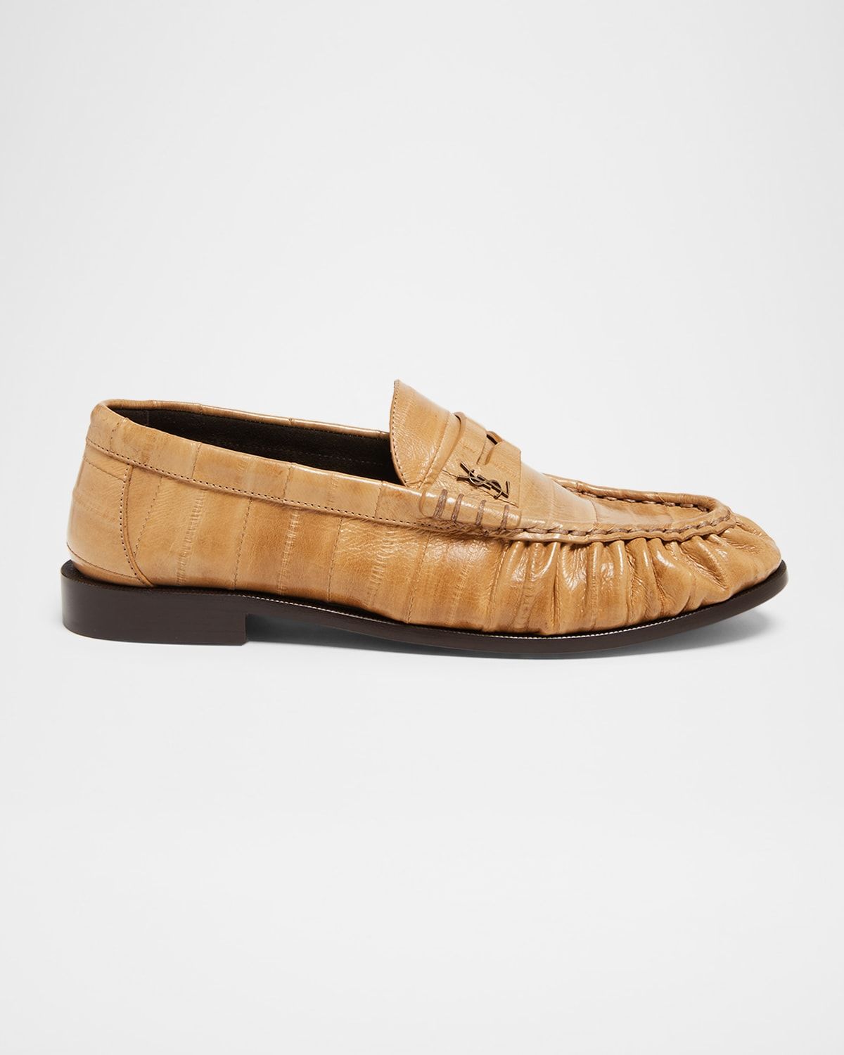 Le Loafer Eel Leather Penny Loafers