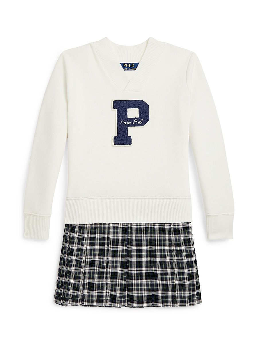 Little Girl's & Girl's Fleece Knit Long-Sleeve Dress - Nevis - Size 3