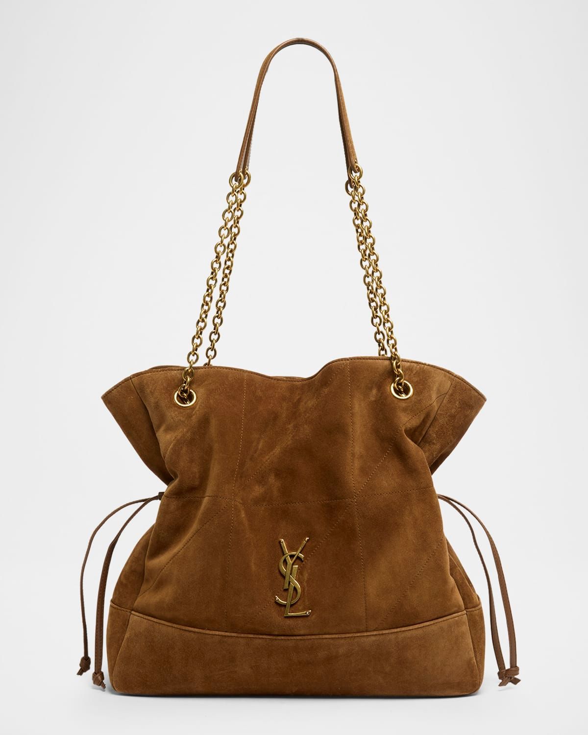 Jamie 4.3 Medium Drawstring Suede Shoulder Bag