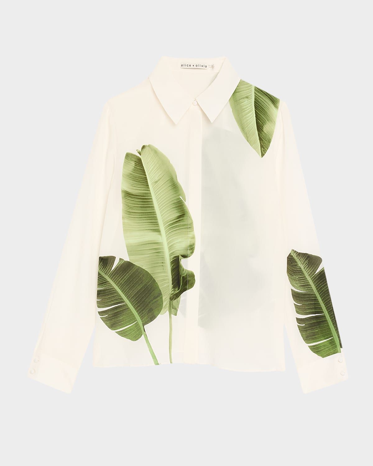 Jungle Palm Willa Placket Top