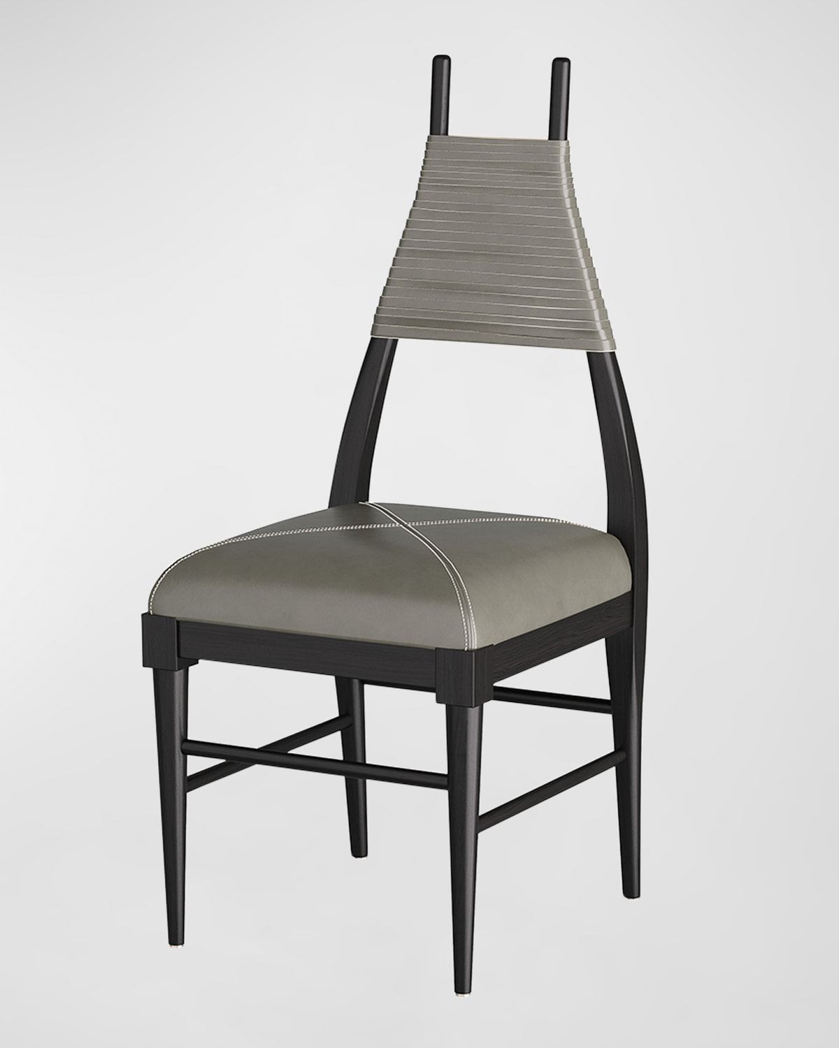 Biziki Leather Dining Side Chair
