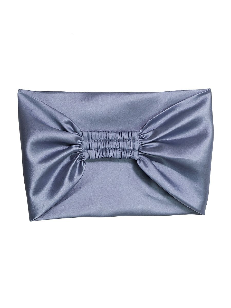 Amsale Women's Mikado Shoulder Wrap - Slate - Size 4