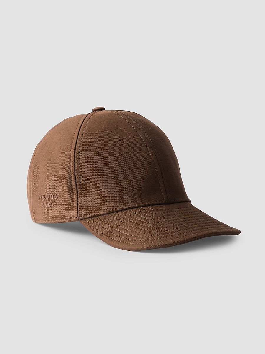 Men's Old Cotton Satin Baseball Cap - Brown - Size XXL