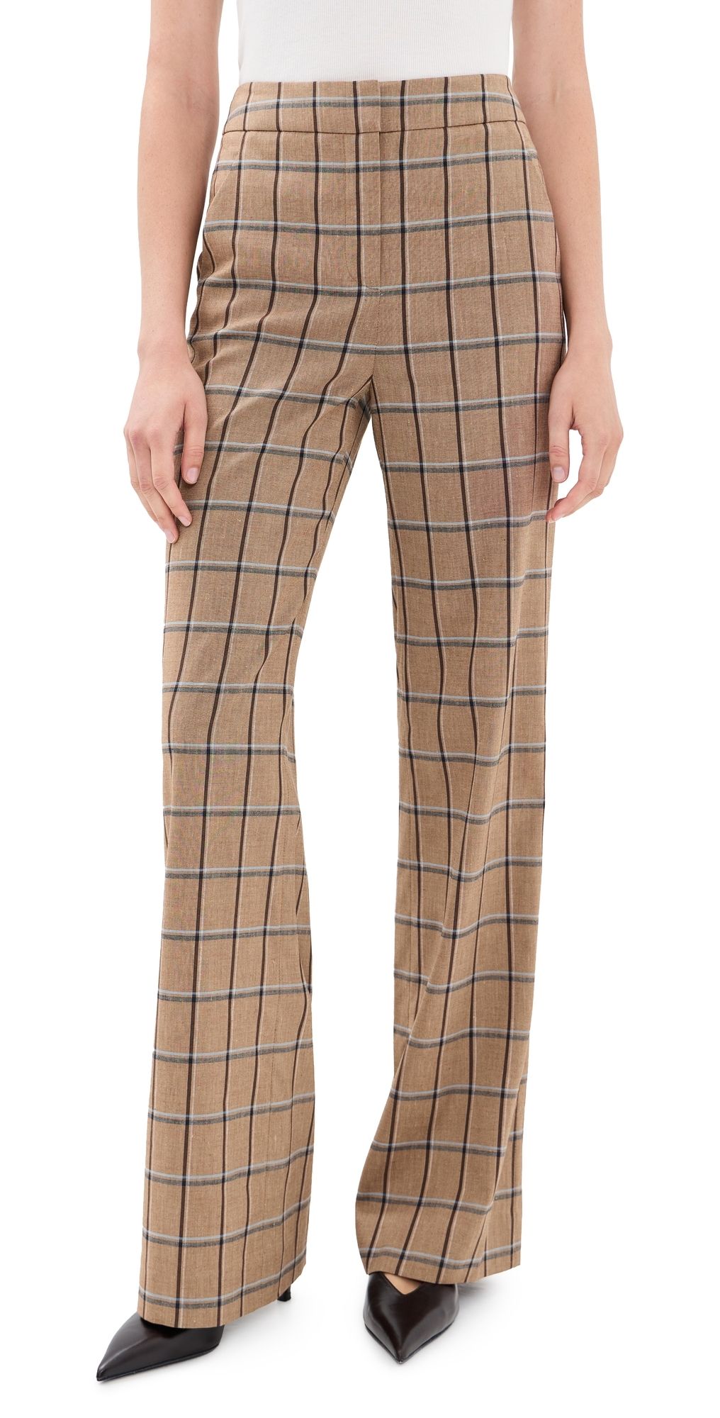 Veronica Beard Tonelli Trousers Ochre Multi 0