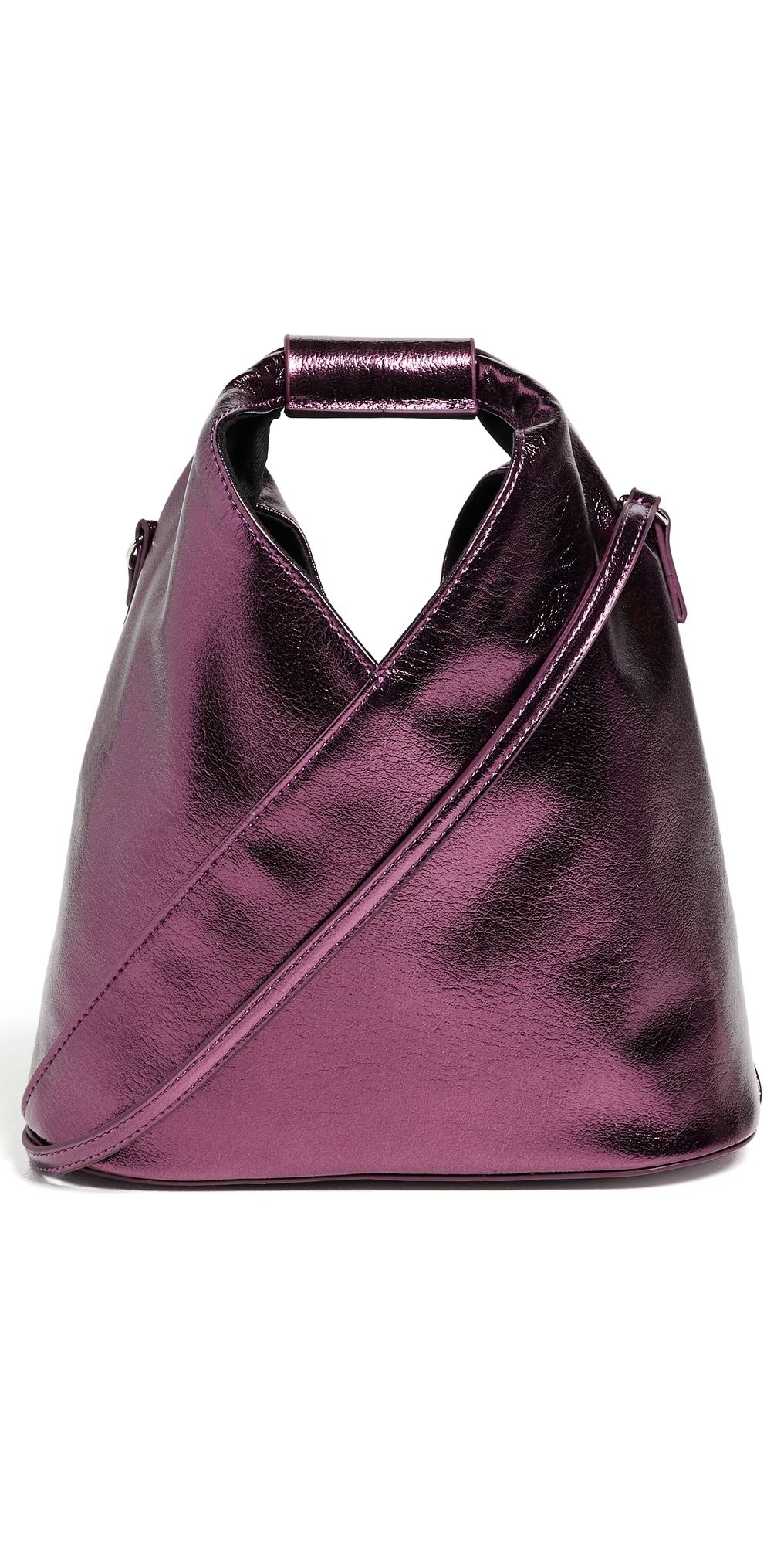 MM6 Maison Margiela Japanese Crossbody Bag Aubergine Gleam One Size