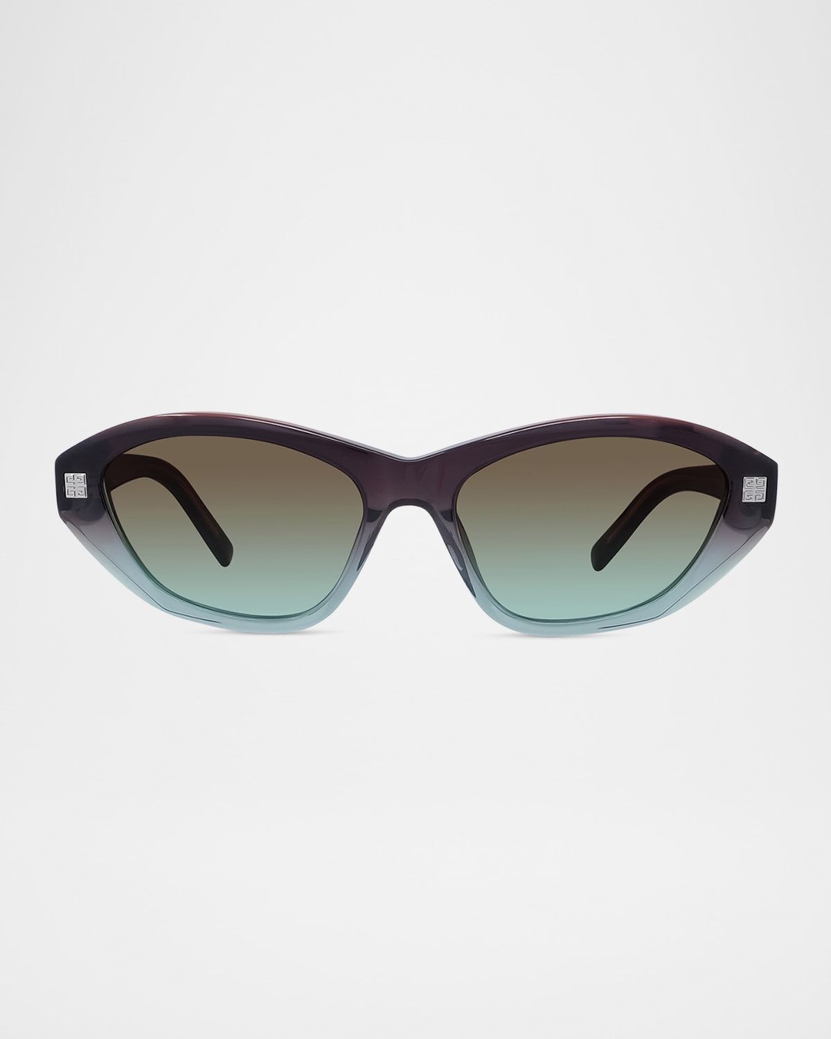 4G Logo Acetate Cat-Eye Sunglasses