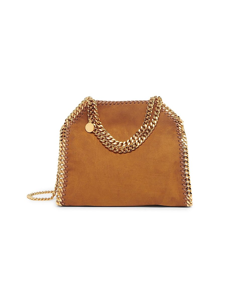 Women's Mini Alter Faux-Suede Shoulder Bag - Moka