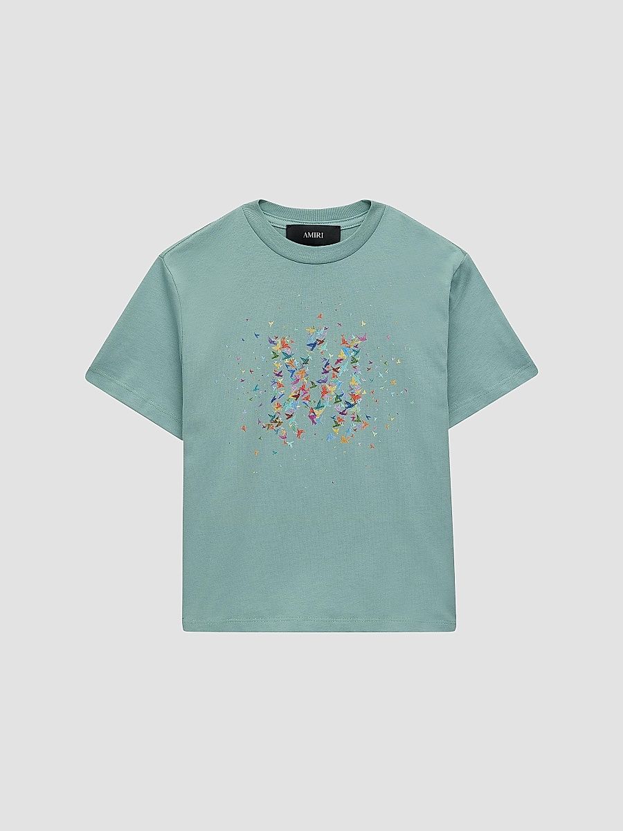 Amiri Unisex Little Kid's & Kid's Graphic Cotton T-Shirt - Ceramic Teal - Size 6