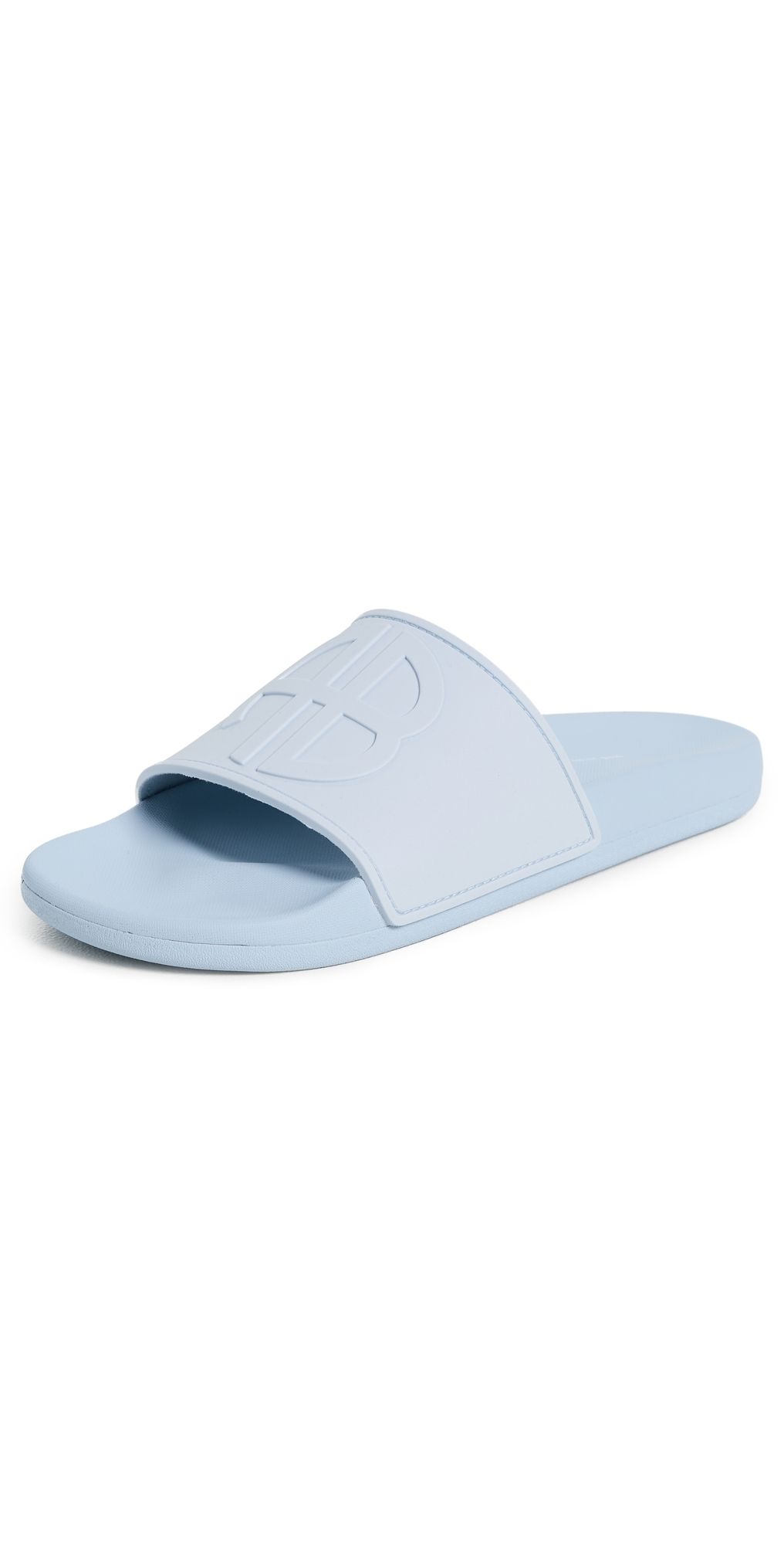 ANINE BING Isla Slides Pale Blue 39