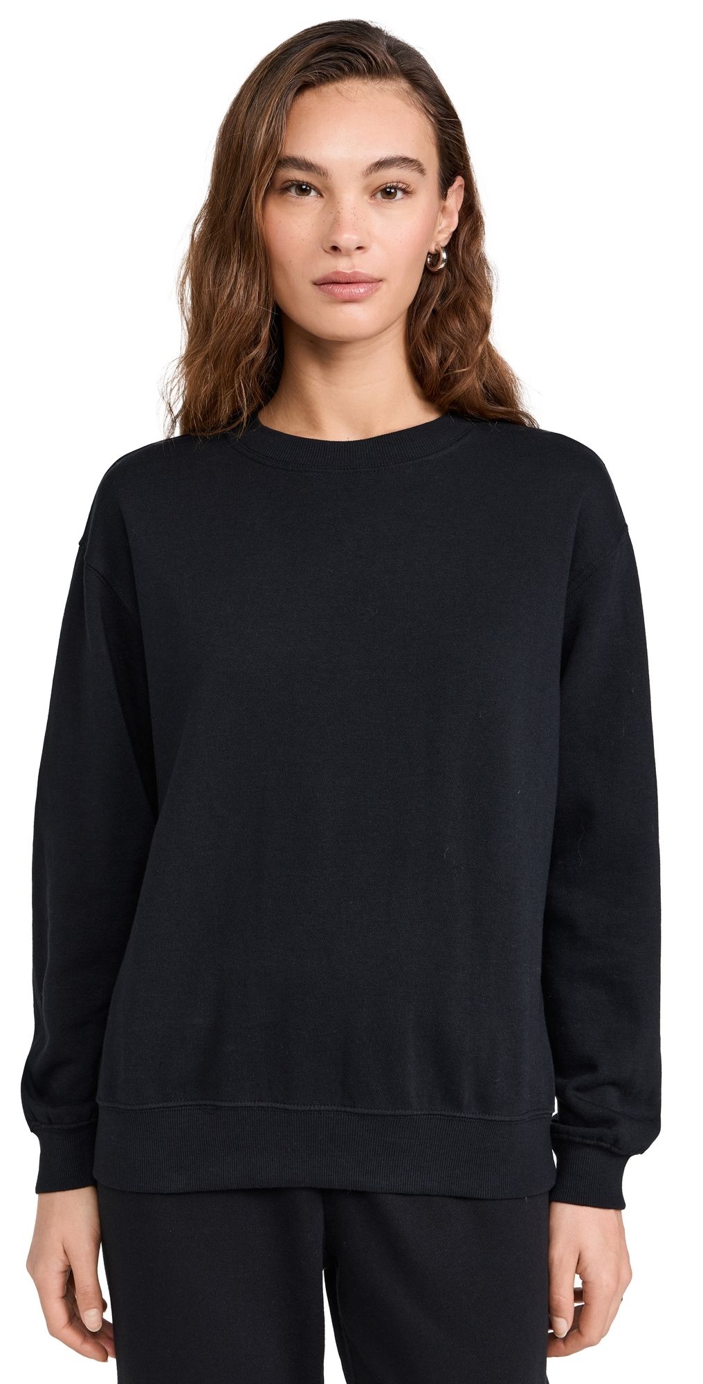 Z Supply Boyfriend Sweatshirt Black S