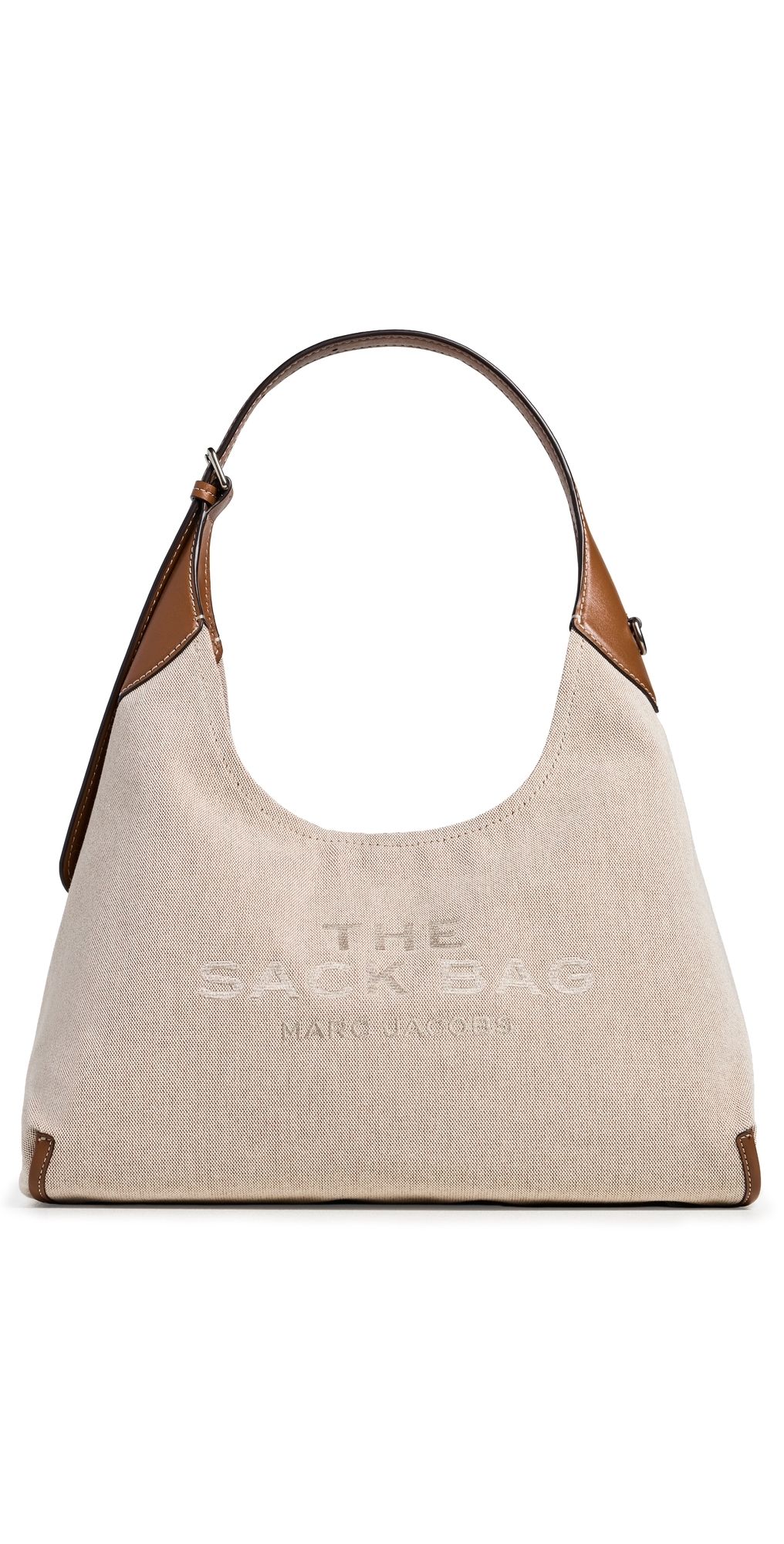 Marc Jacobs The Belted Sack Shoulder Bag Beige/Argan Oil One Size