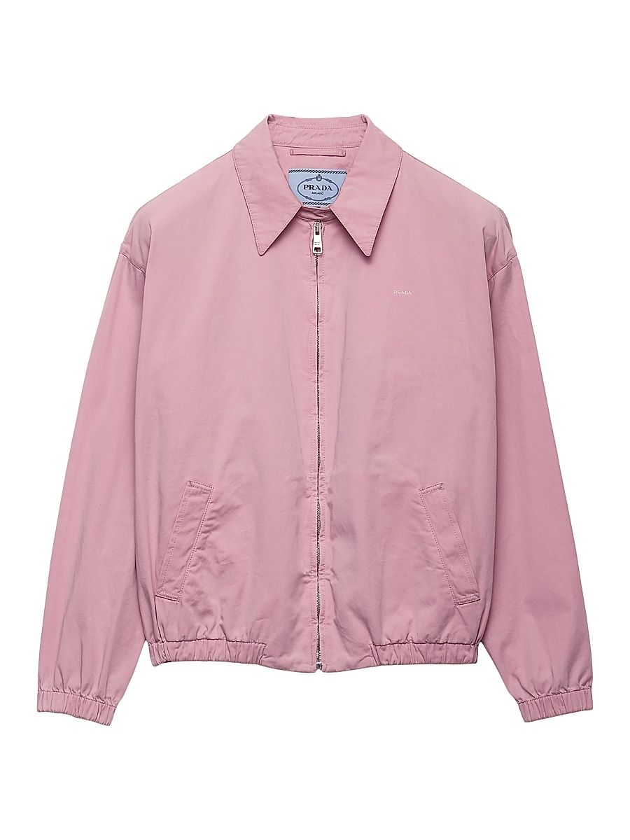 Women's Old Gabardine Blouson Jacket - Pink - Size 4