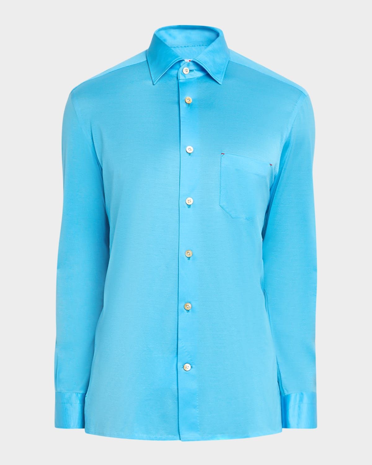 Men & apos;s Cotton Pocket Button-Down Shirt