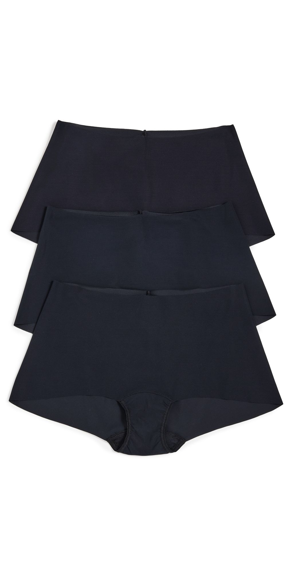 Hanky Panky Breathe Soft Boyshorts 3 Pack Black L