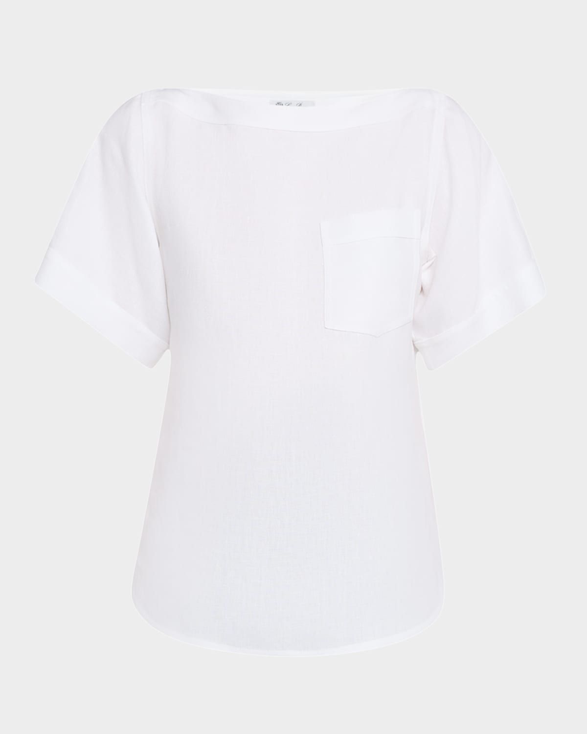 Assen Short-Sleeve Antiqua Linen Shirt