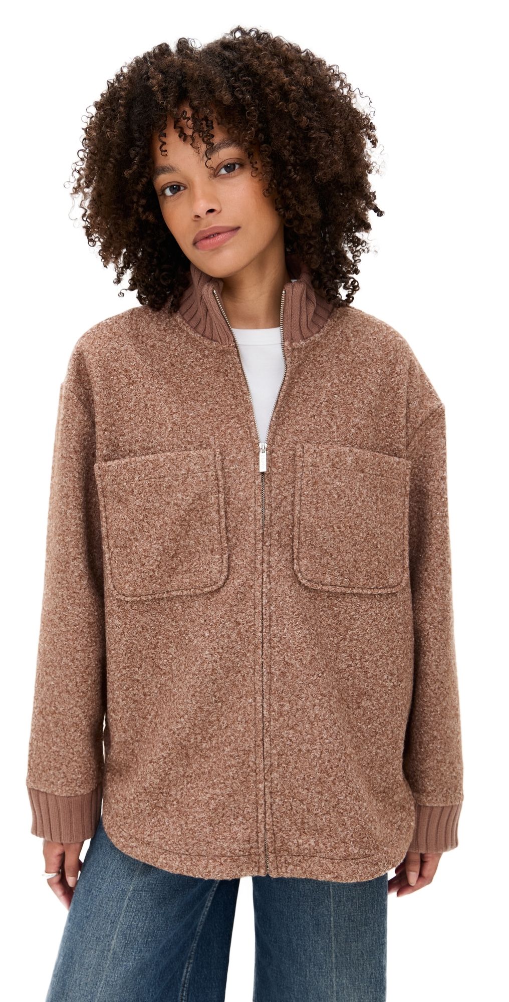 Z Supply Downhill Jacket Coconut M