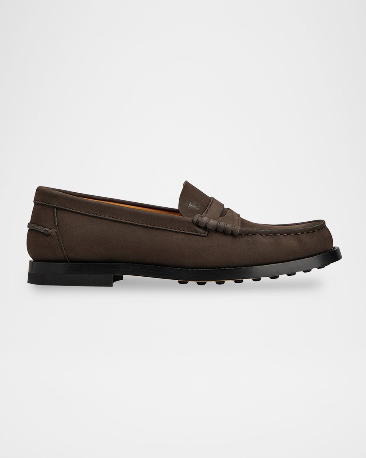 Suede Penny Loafers