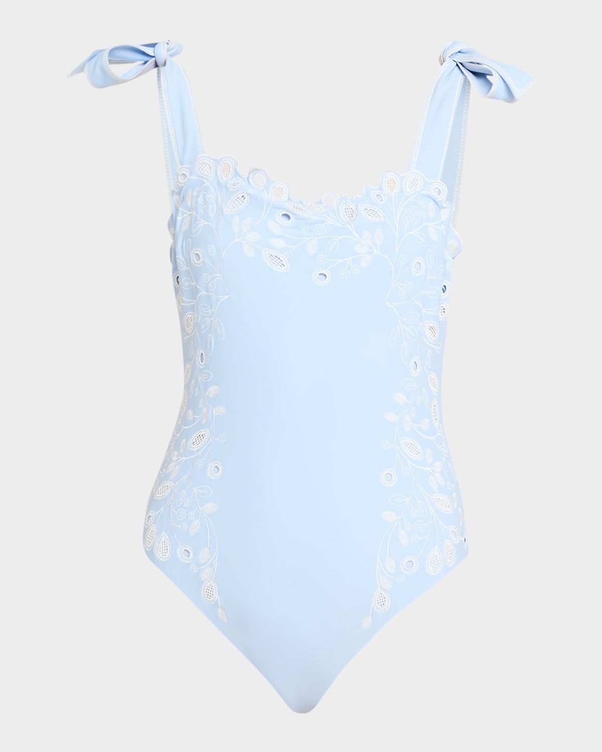 Laurie Embroidered One-Piece Swimsuit