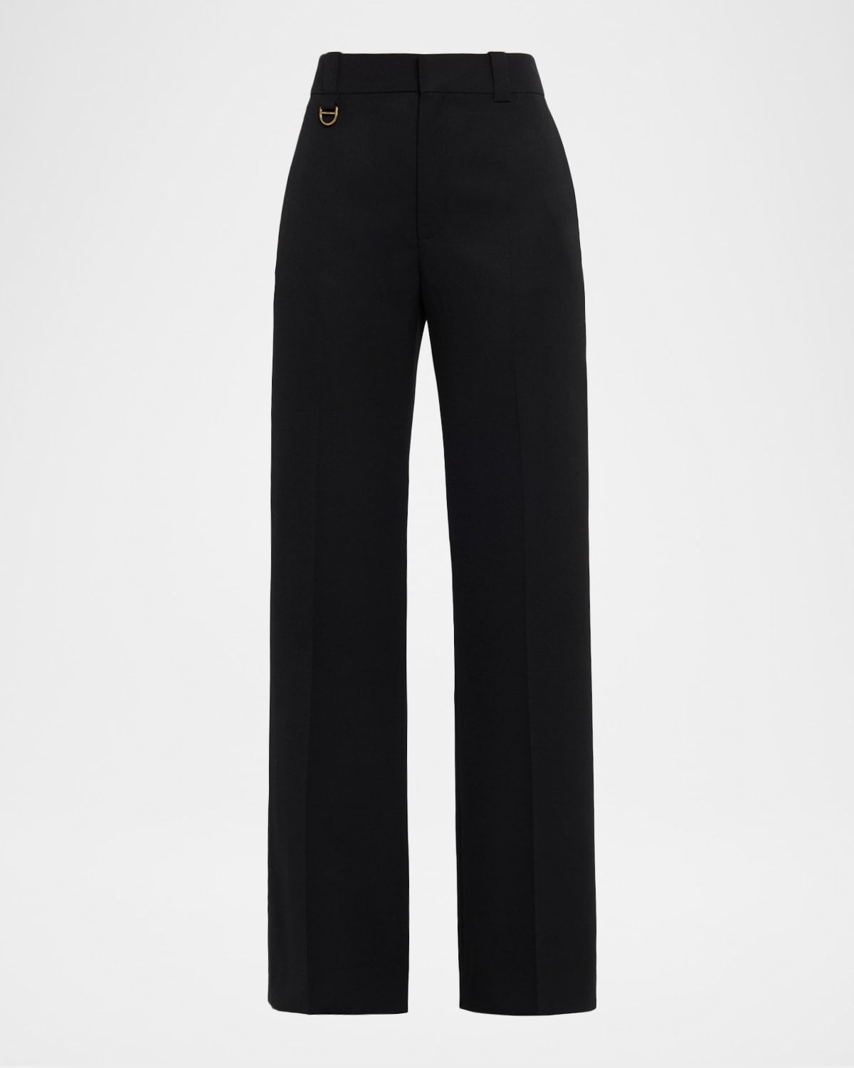 Tailored Stretch Wool Trousers