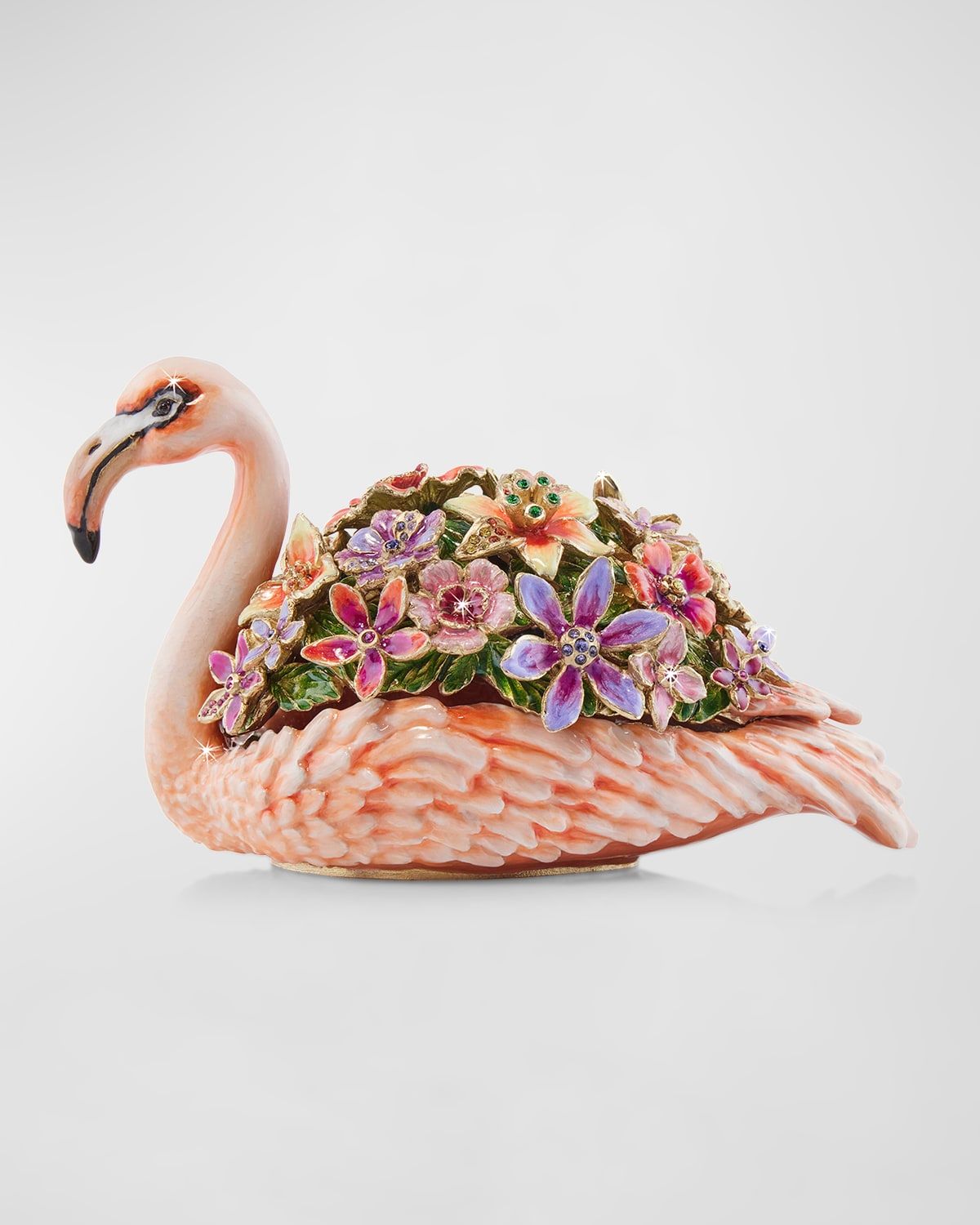 Floral Flamingo Box