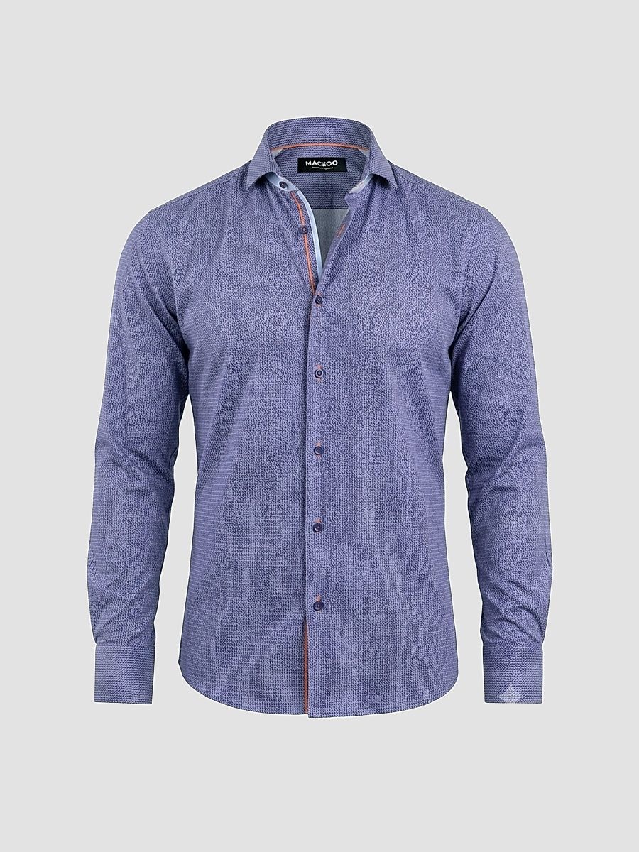 Men's Einstein Stretch Shirt - Purple - Size XXL