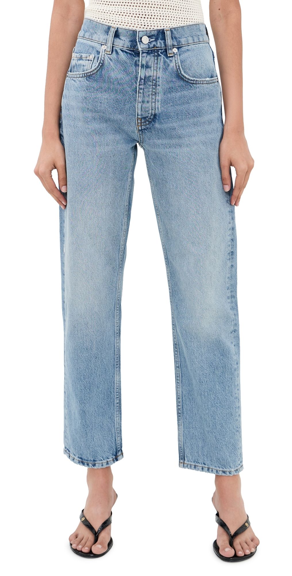 ANINE BING Kate Jeans Arbor Blue 24