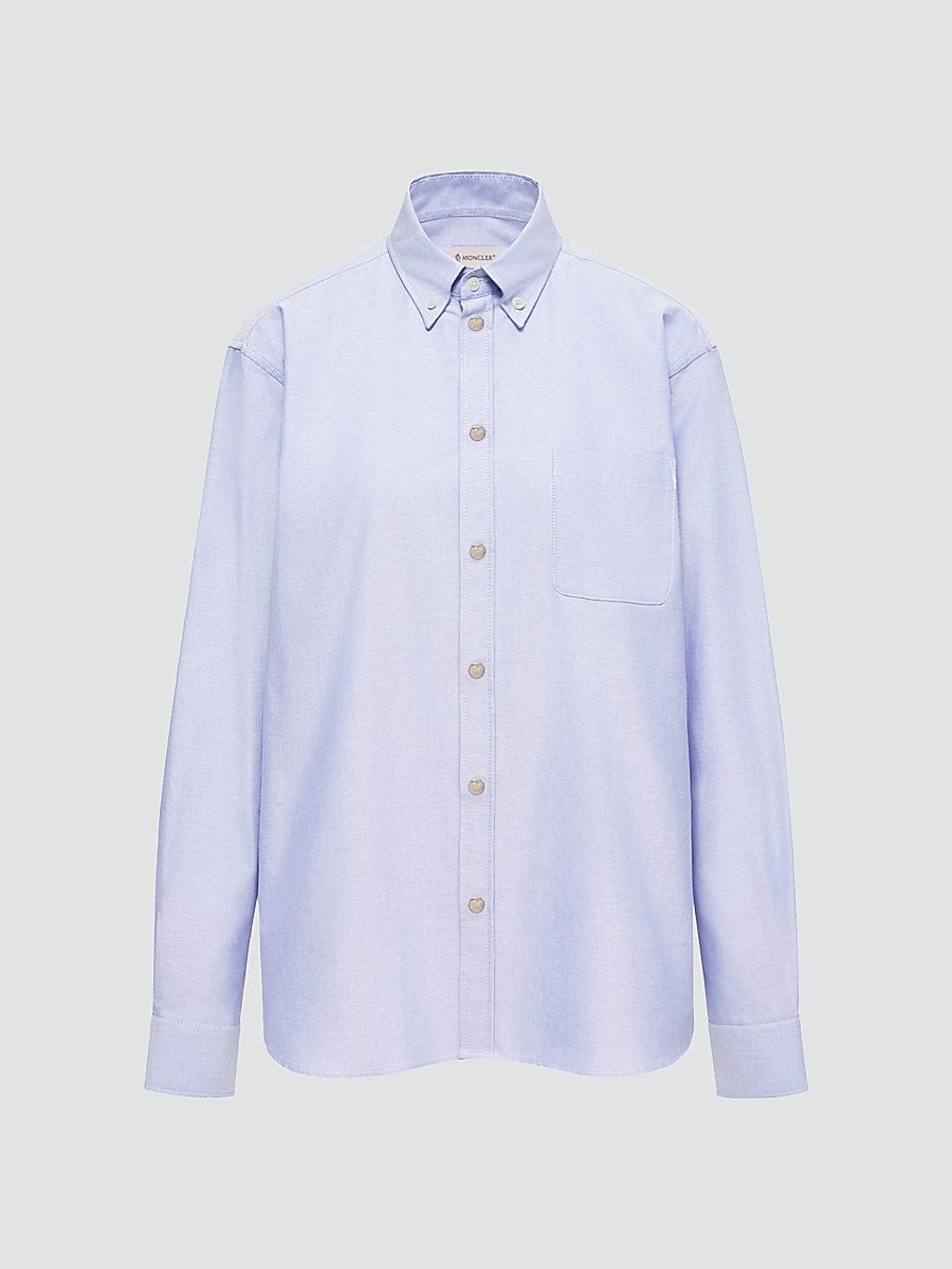 Men's Shirt in Cotton - Light Blue - Size XL