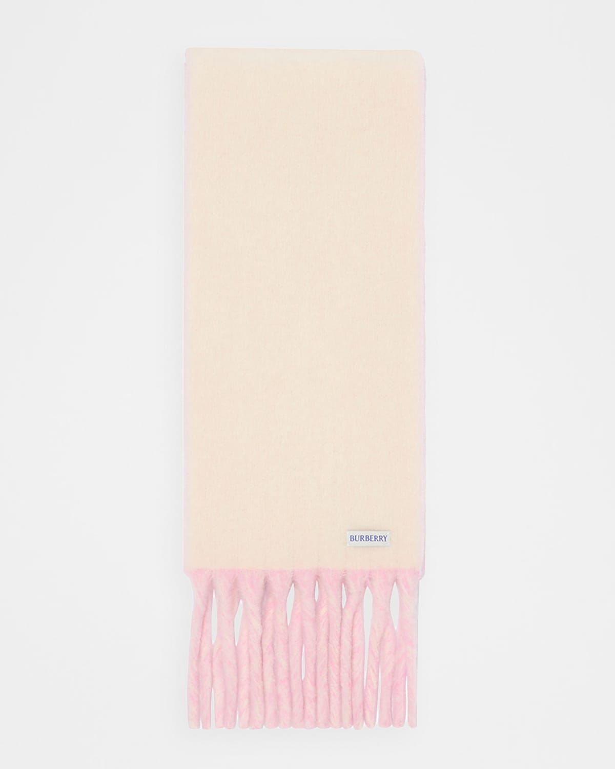 Jacquard Logo Alpaca Wool-Blend Scarf