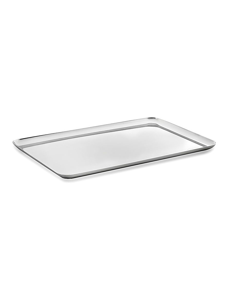 STILE Rectangular Tray - Silver