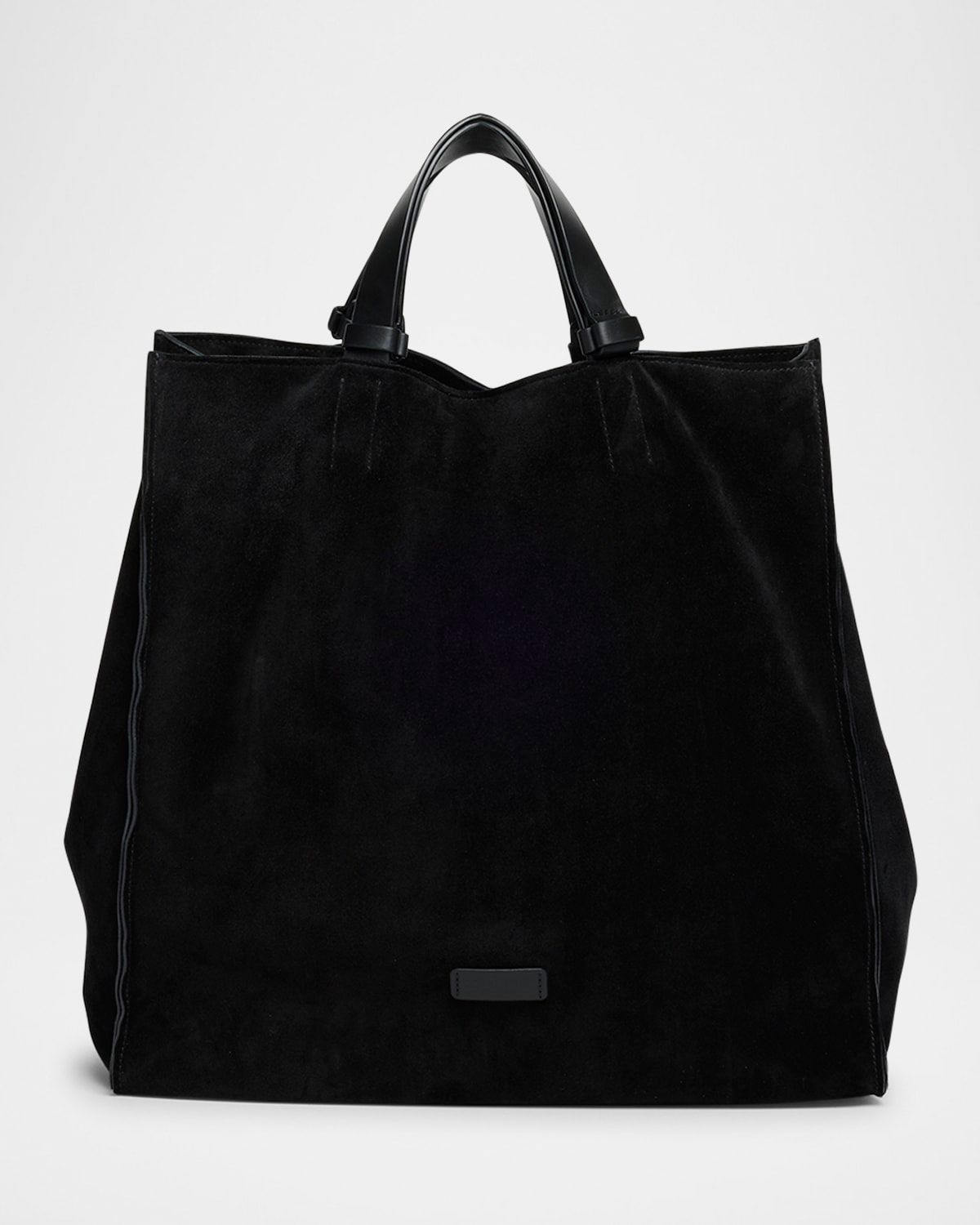 Men & apos;s Split Leather Tote Bag