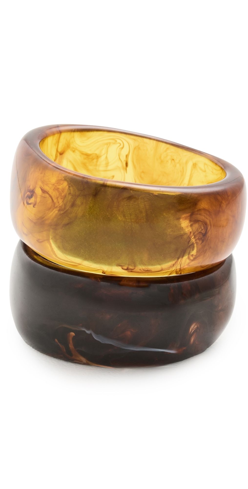 MAYAMAR The Midnight Mocha Bangle Set Multi One Size