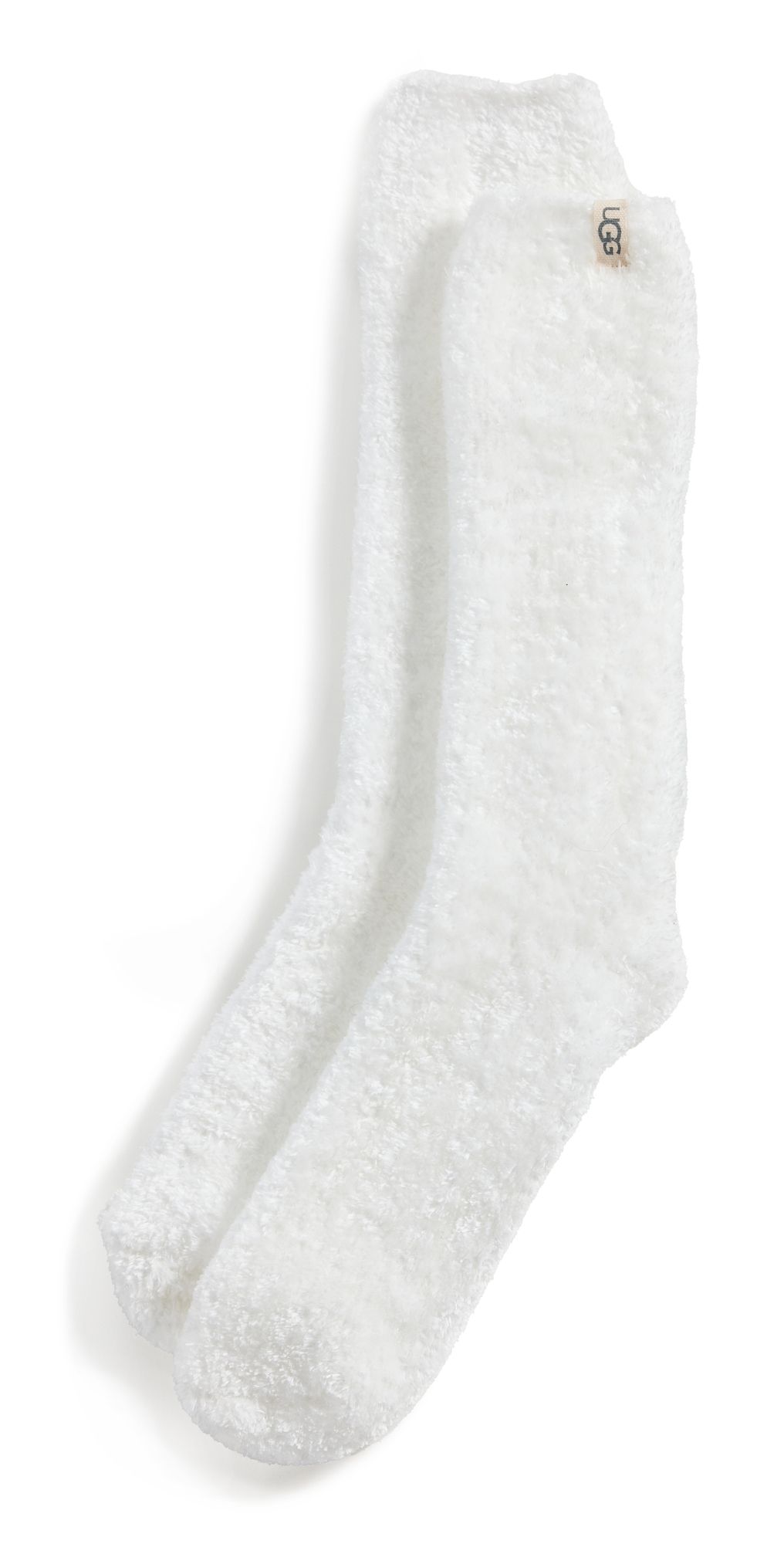 UGG Leda Cozy Socks White One Size