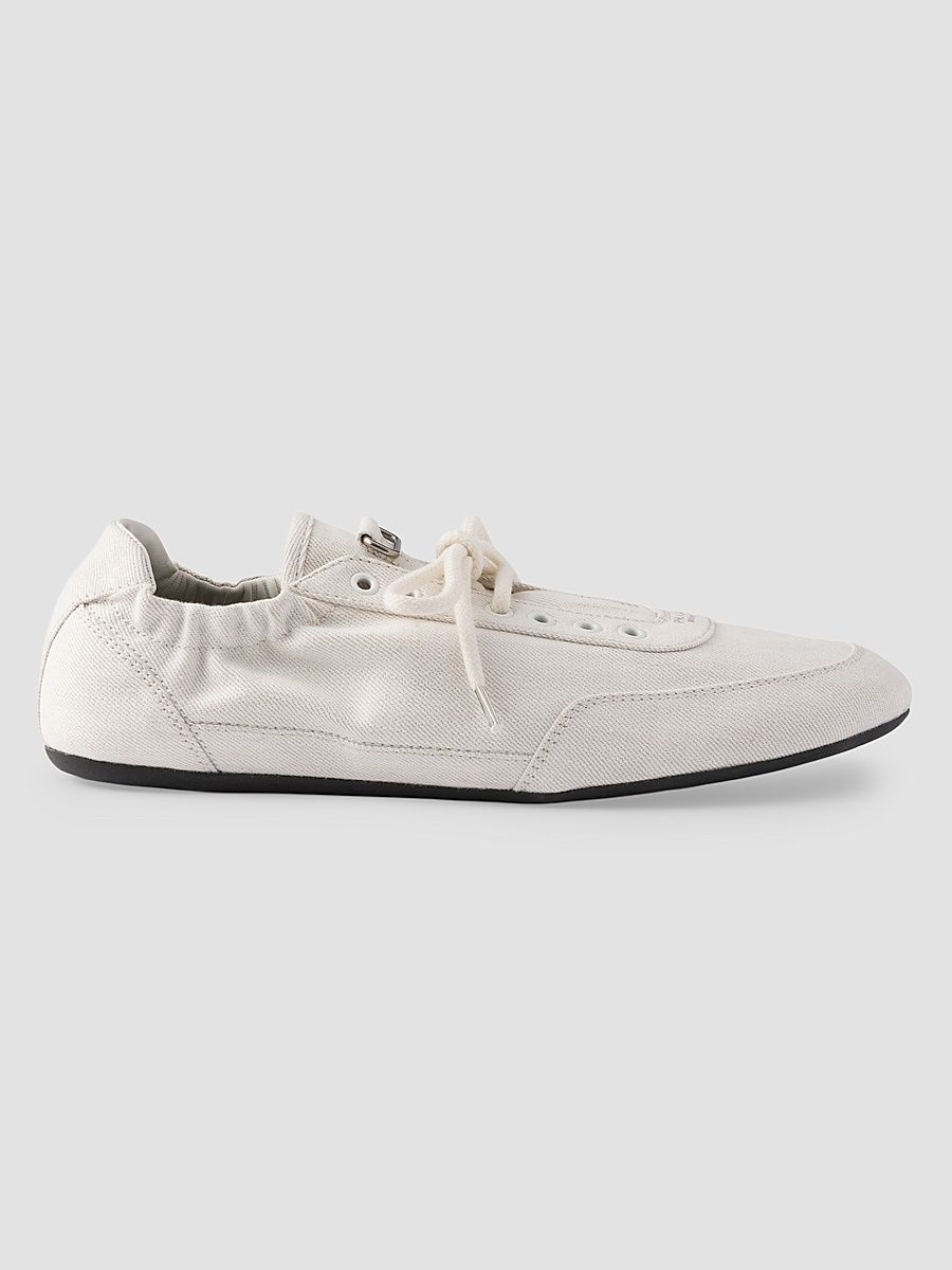 Men's Collapse Denim Sneakers - White - Size 10.5