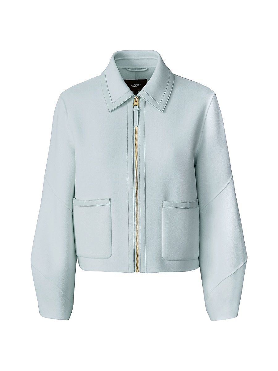 Women's Solana Wool Jacket - Cream - Size Medium