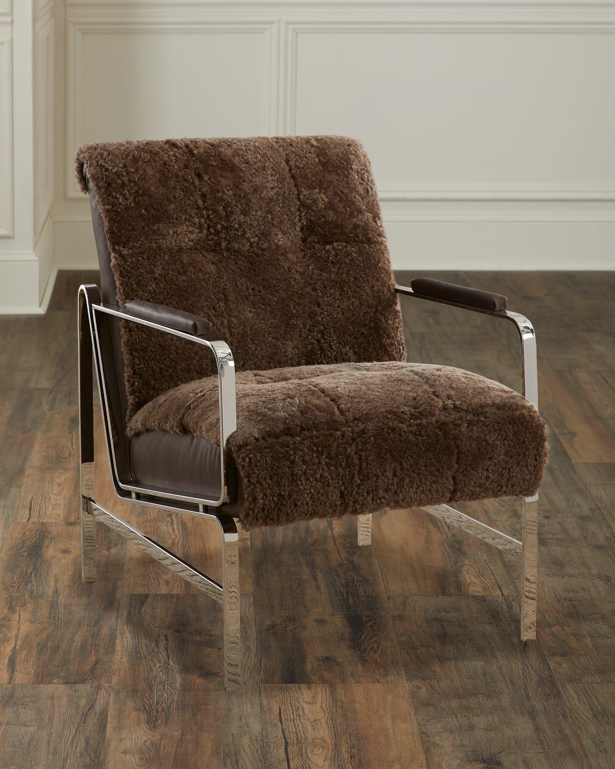 Trixie Shearling Accent Chair