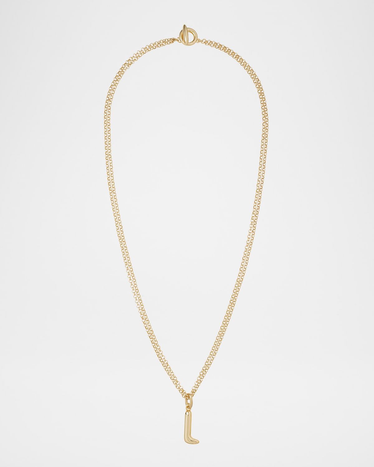 The Puffy Initial Necklace