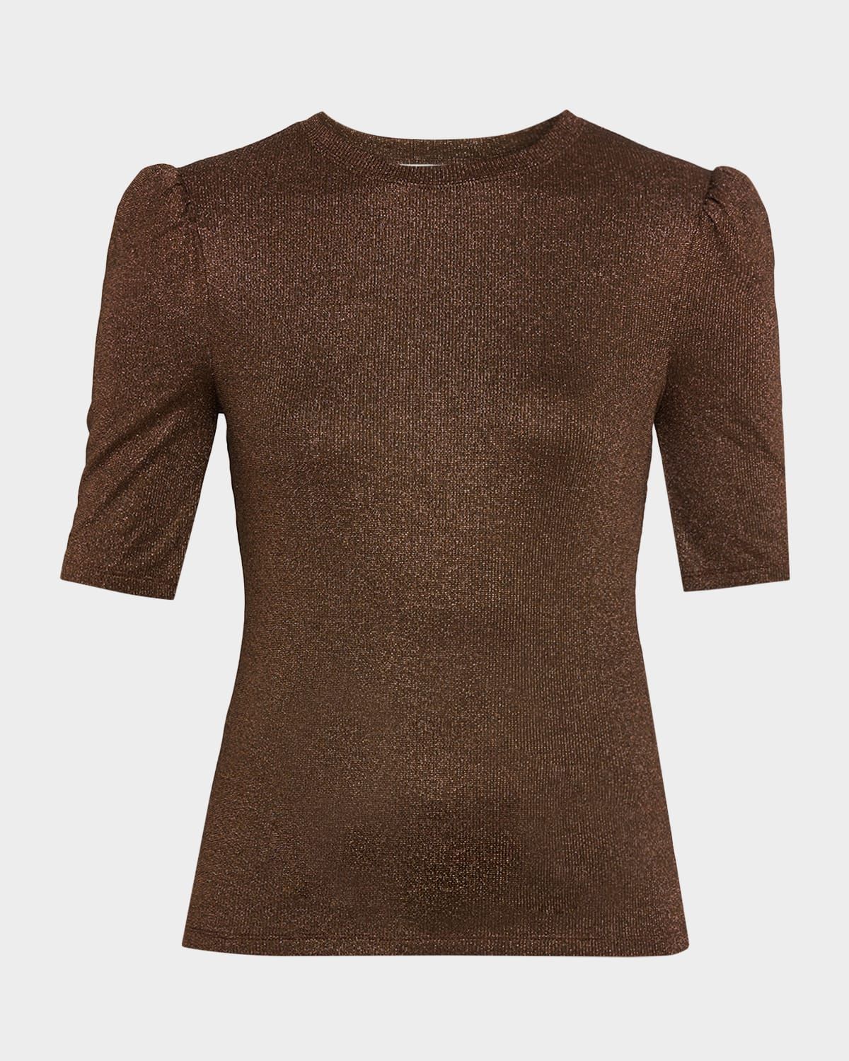 The Lurex Gather Top