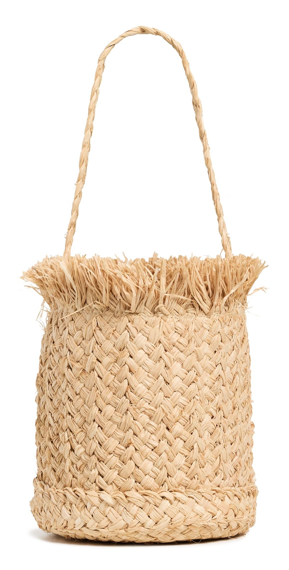 Hat Attack Margo Mini Fringe Bag Natural One Size