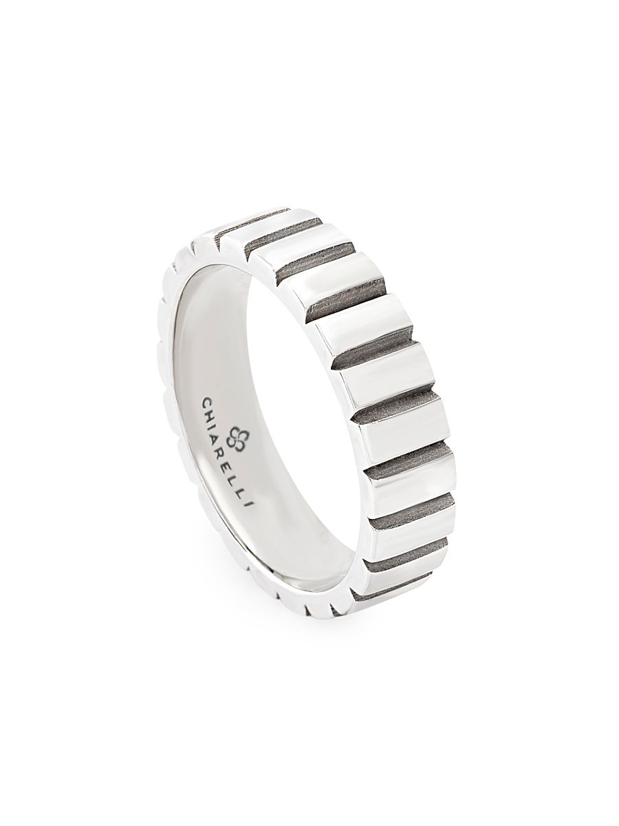 Women's Riflessi 18K White Gold Ring - White Gold - Size 7
