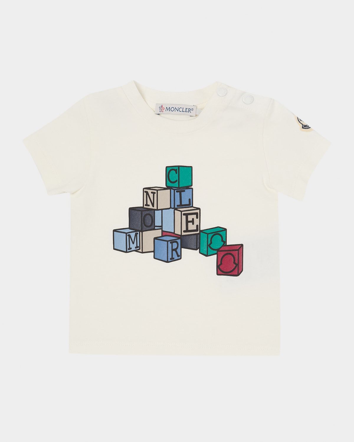 Boy & apos;s Logo Motif Short-Sleeve Cotton T-Shirt, Size 3M-3