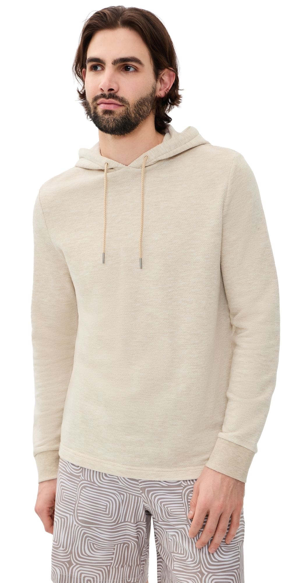 Fair Harbor Tailwind Hoodie Natural L