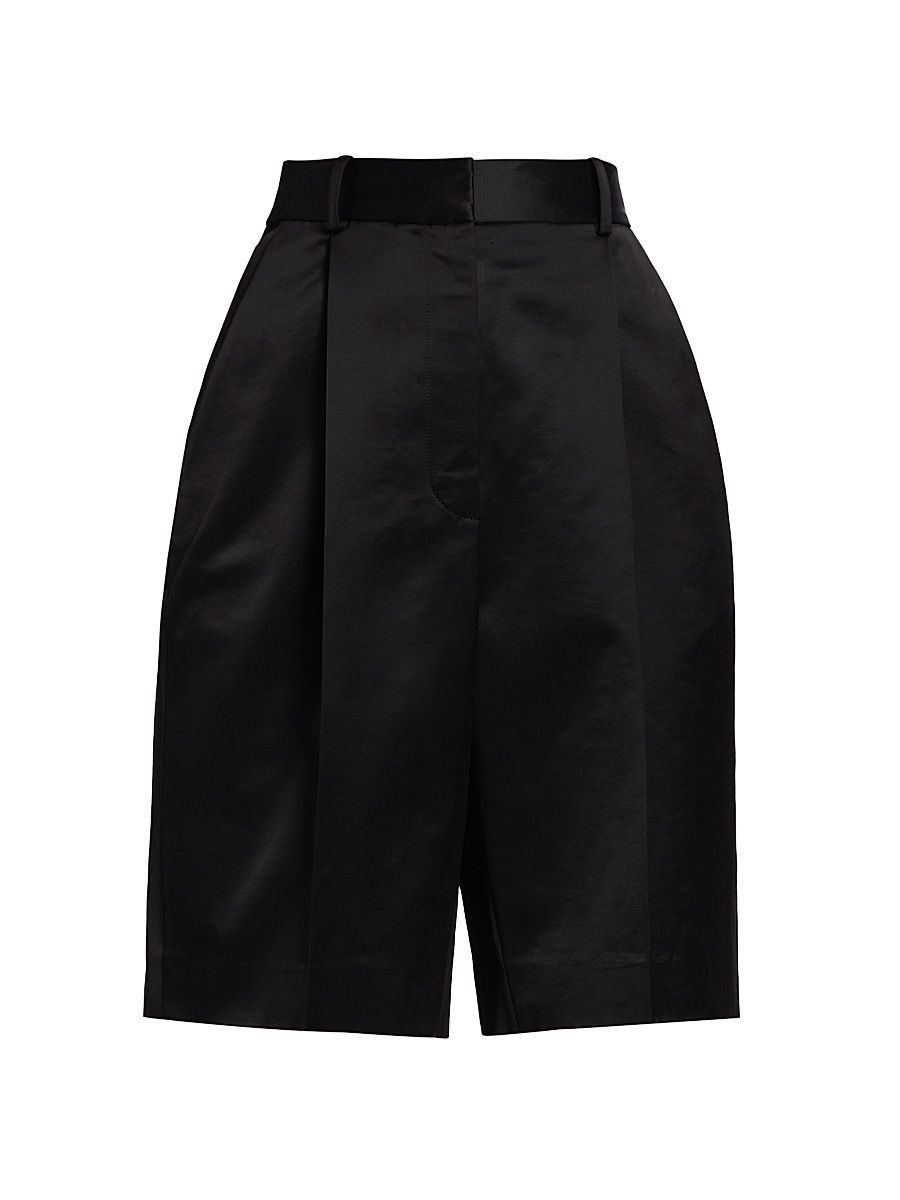 Women's Santa Cruz Satin Shorts - Black - Size 0