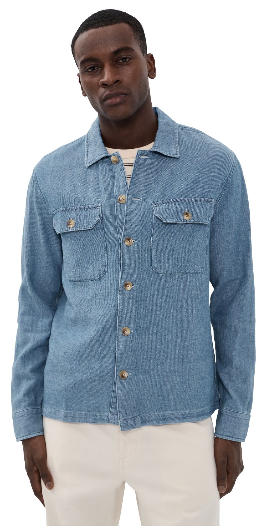 RAILS Hayes Shirt Medium Wash Indigo S