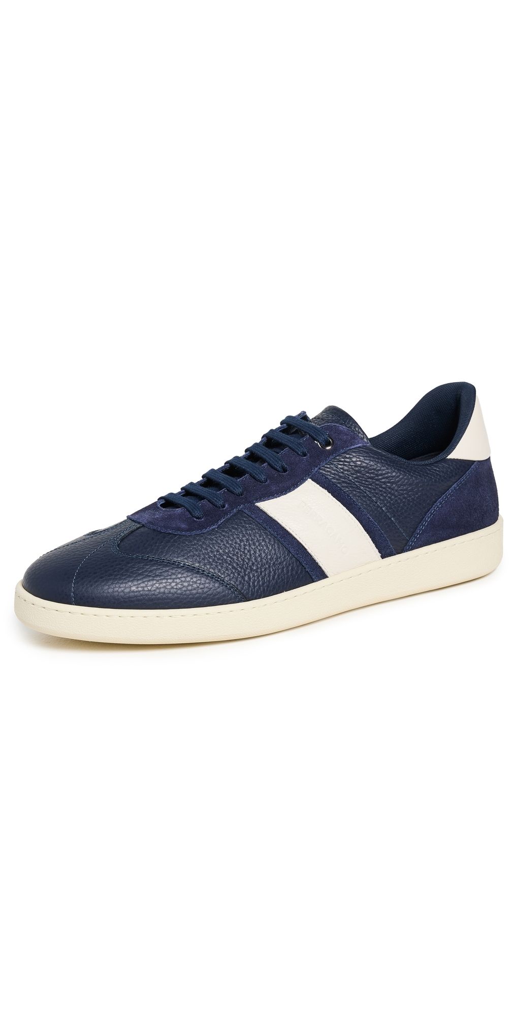 FERRAGAMO Achille 1 Sneakers Blue Marine 10.5