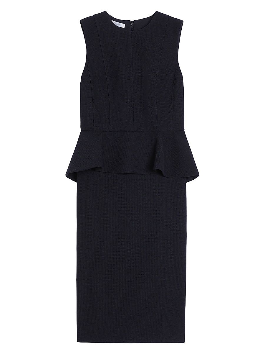 Women's Technical Jersey Sheath Dress - Black - Size 16