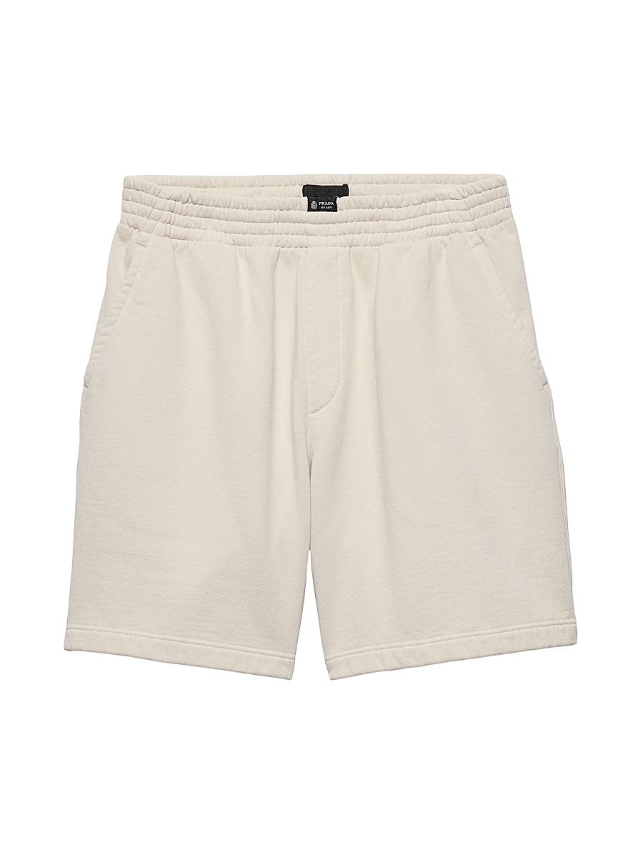 Men's Cotton Bermuda Shorts - Beige Khaki - Size XXXL