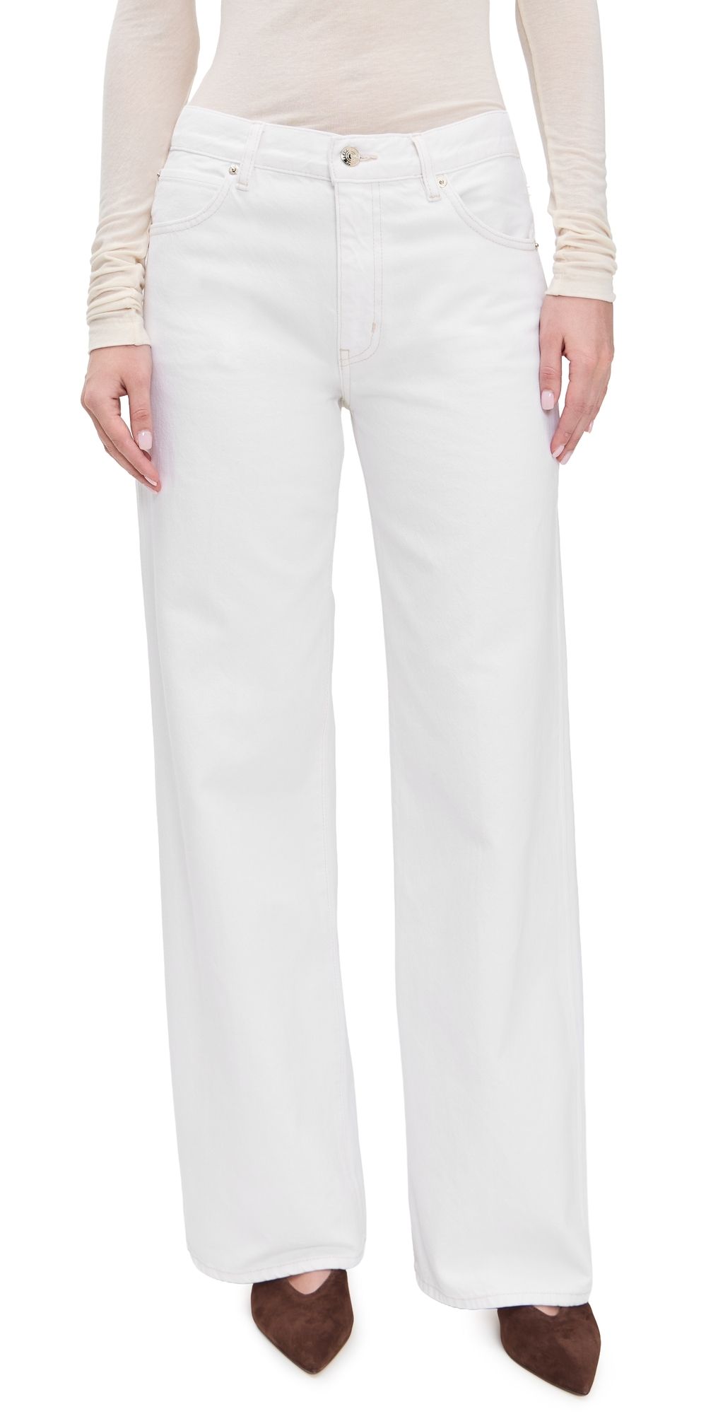 FRAME The Stroll Jeans Au Natural Clean 24