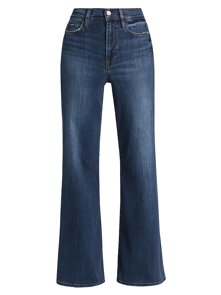 Women's Le Palazzo High-Rise Wide-Leg Jeans - Orlena - Size 25