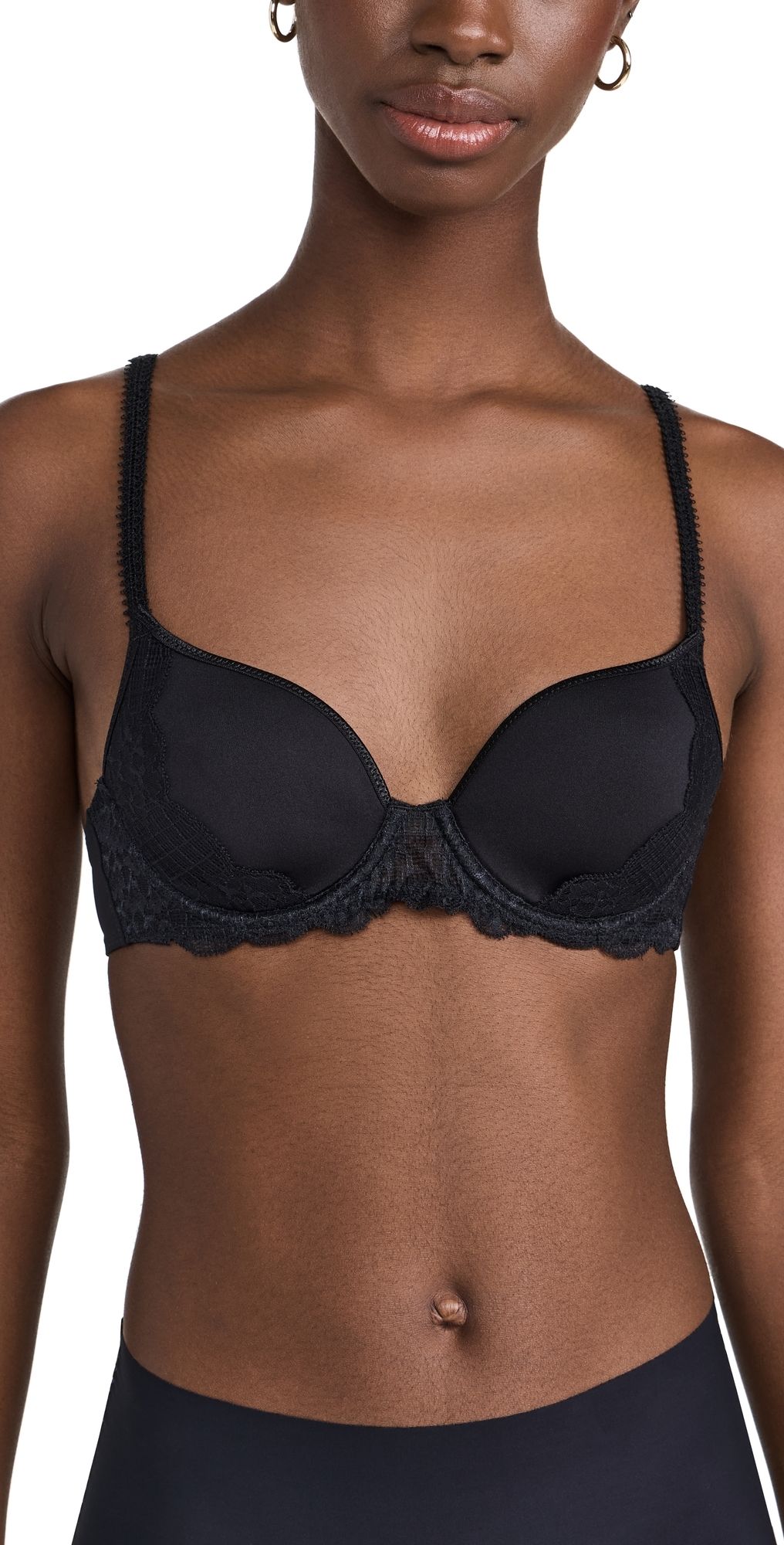 Simone Perele Reve 3D Plunge Bra Black 32B